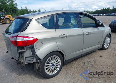 2015 Ford C-Max Energi Sel из США, поврежденный, VIN 1FADP5CU1FL122047